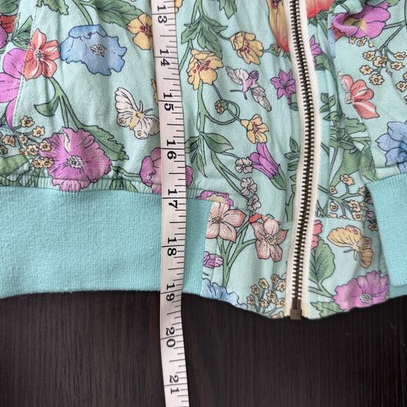 Spell Sayulito Jacket Womens XS Floral Bomber Zip Up Boho Cottagecore Chic Rayon - Picture 12 of 13